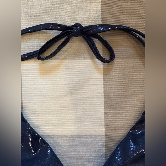 L’Agent by Agent Provocateur Monica Penelope Cruz Sevilla Bikini Top Navy Size S - Picture 4 of 13